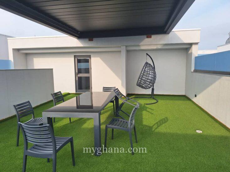 4 bed furnished townhouse to let at East Legon near the French Sch, Accra