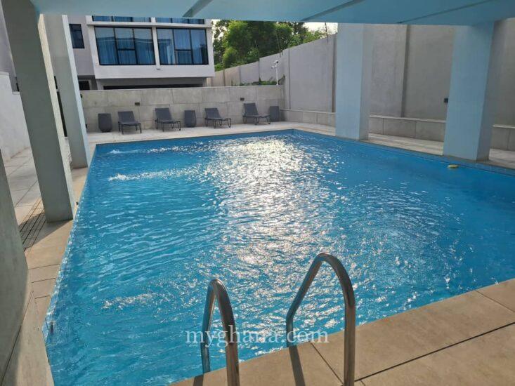 4 bed furnished townhouse to let at East Legon near the French Sch, Accra