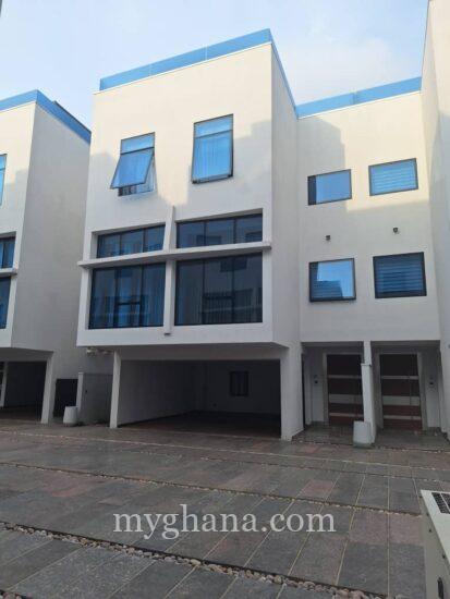 4 bed furnished townhouse to let at East Legon near the French Sch, Accra