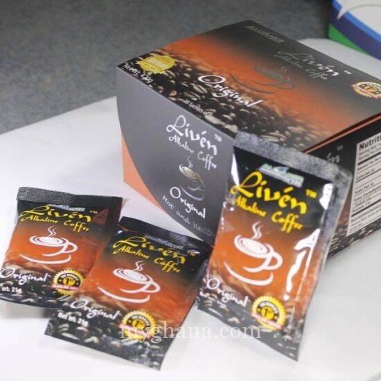 Liven Alkaline Coffee (LATTEE FLAVOR 20 SACHETS)