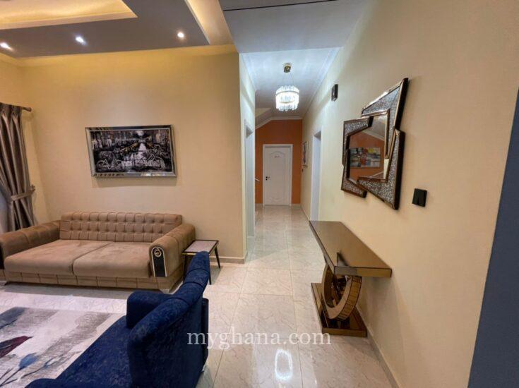 Fully Furnished 4 bedroom house for rent at West Legon
