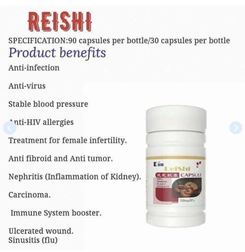 Reishi Capsule: Boost Your Immunity Naturally (90 Capsules )