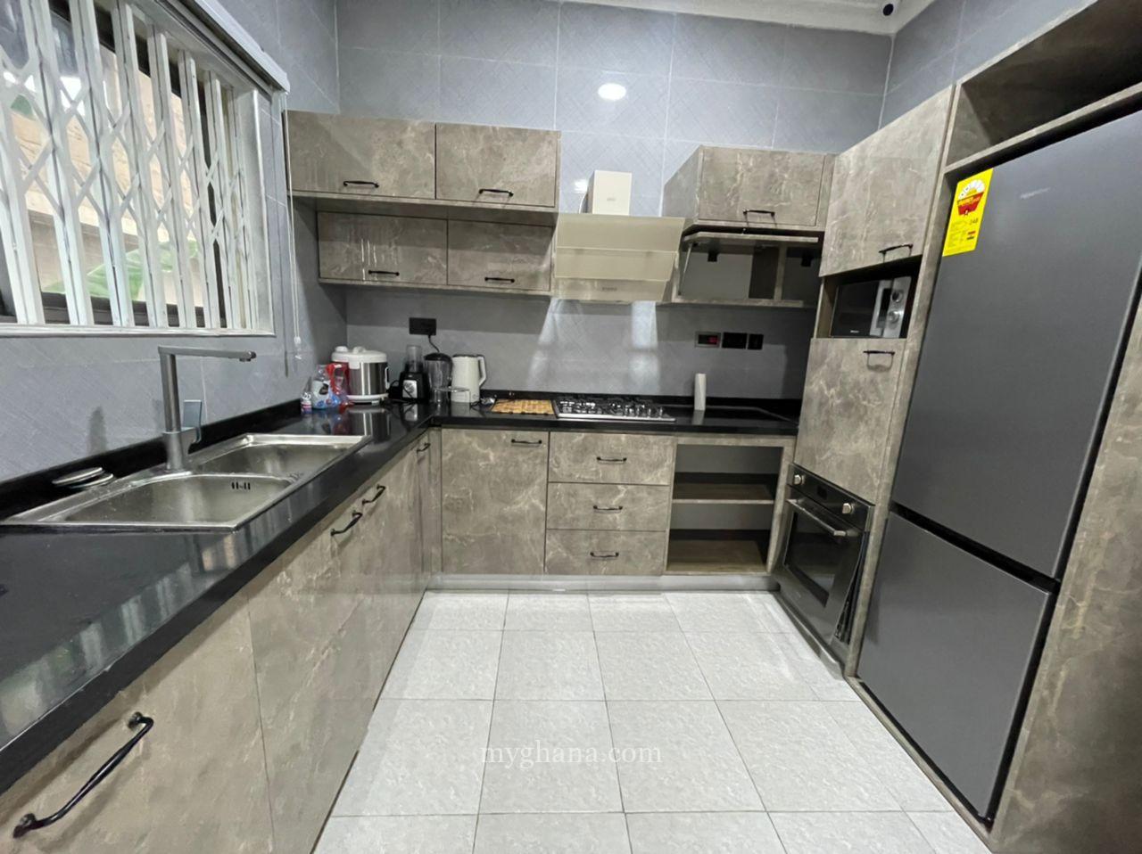 Fully Furnished 4 bedroom house for rent at West Legon