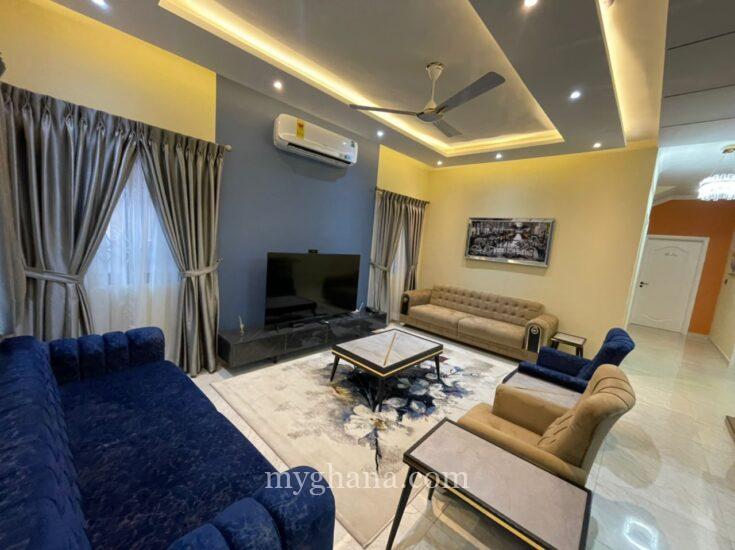Fully Furnished 4 bedroom house for rent at West Legon
