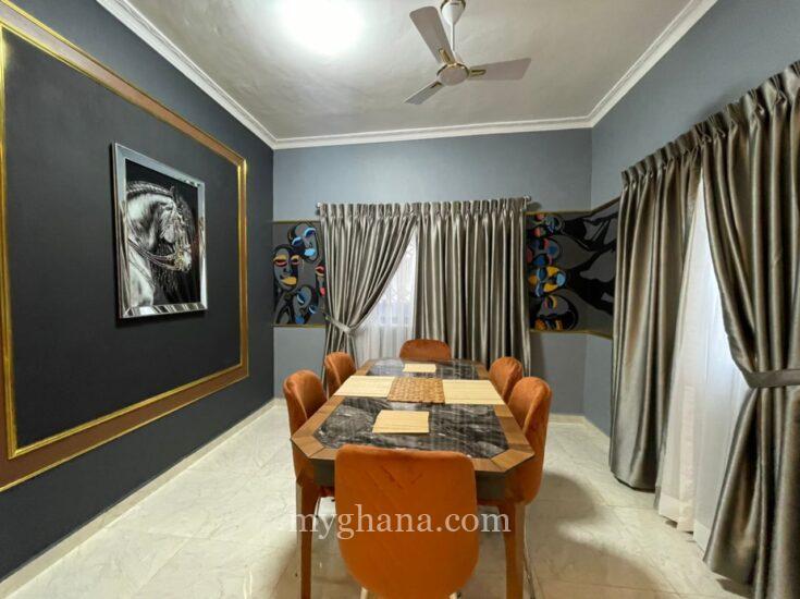 Fully Furnished 4 bedroom house for rent at West Legon