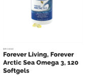 Forever Arctic Sea Forever Living Products USA – Ghana Contents 120 Softgel