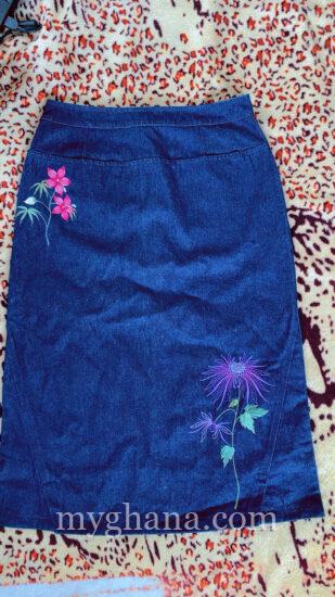 Jeans skirt for ladies