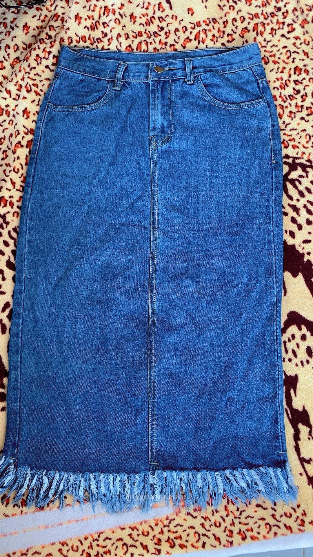Jeans skirt for ladies