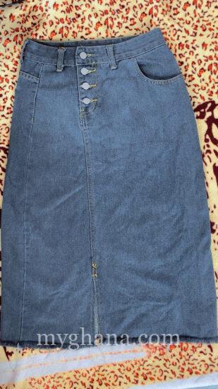 Jeans skirt for ladies