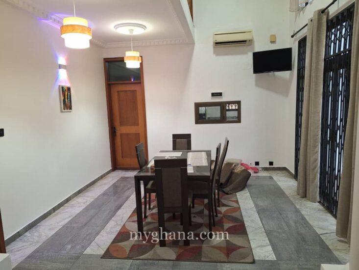 4 bedroom furnished house with garden to let at East Legon, Accra