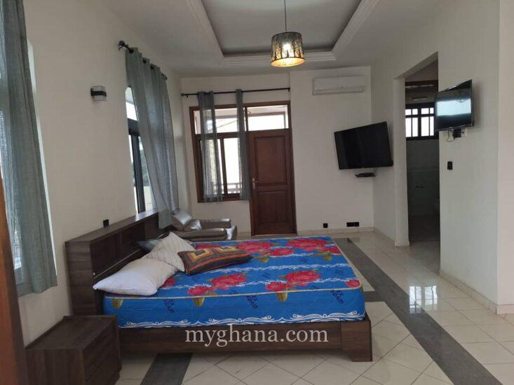 4 bedroom furnished house with garden to let at East Legon, Accra