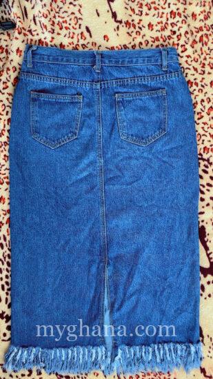 Jeans skirt for ladies