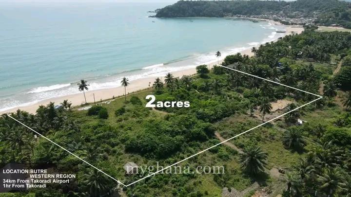 Well Located Beachfront Acres at Butre
