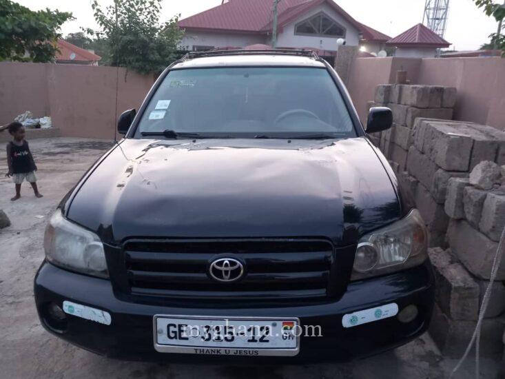 TOYOTA HIGHLANDERS SPORTS SMALL ENGINE 2008 MODEL