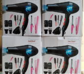 Hand Dryer and Straightener Set 10 in One Box (FREE DELIVERY)