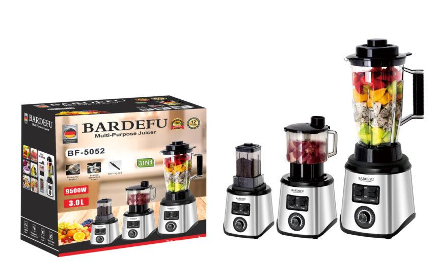3L 3-in-1 Commercial Blender with stainless steel base (Free Delivery)