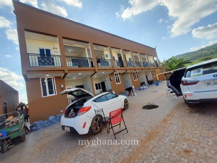 8 units of chamber and hall self contain apartments for sale at oyarifa – A