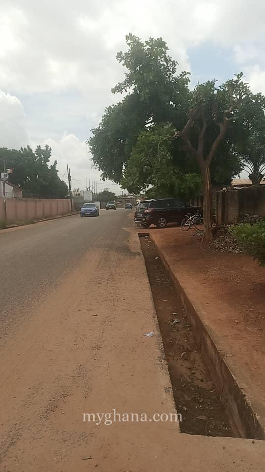 2 plots of land by tarred road at agbogba abladjei