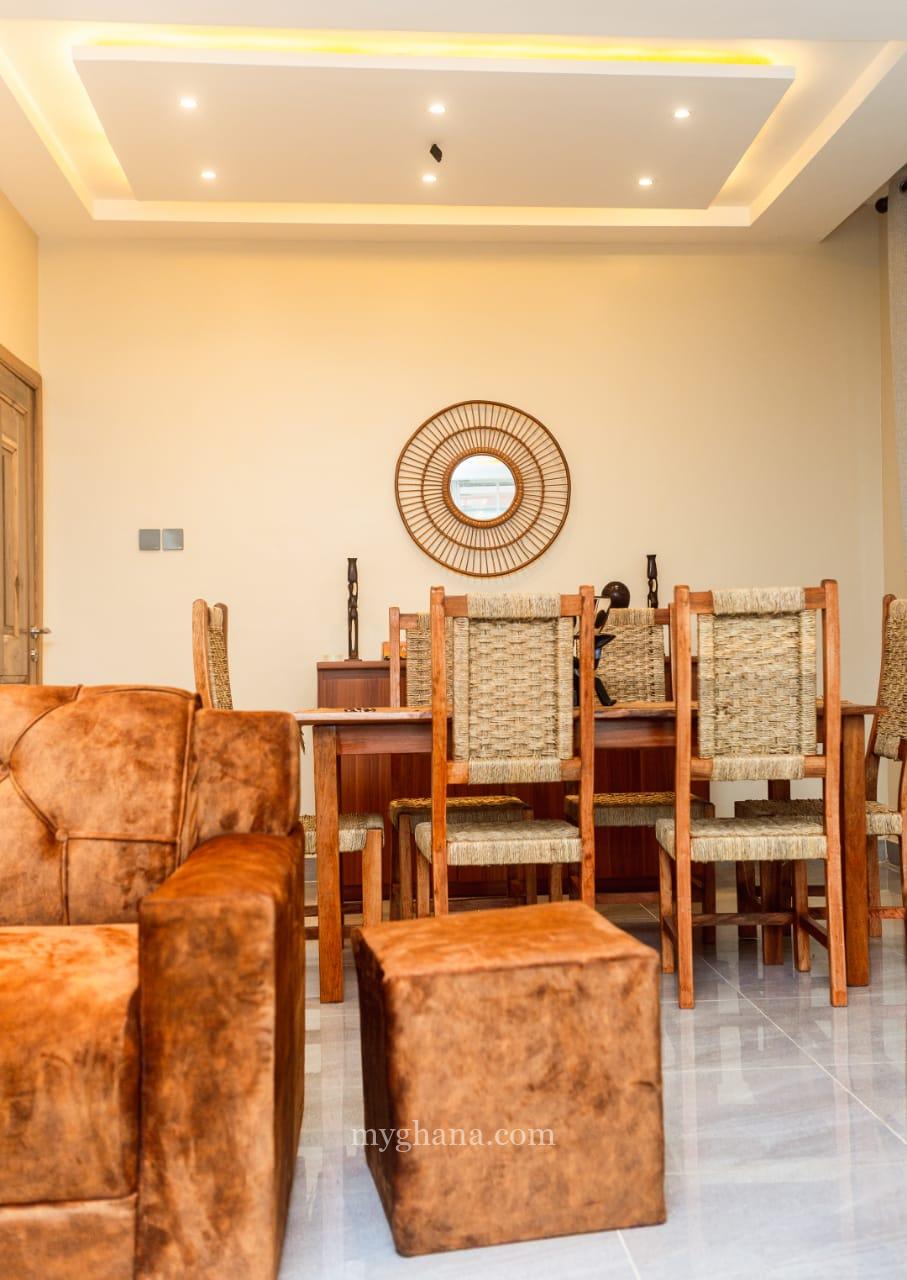 4 bedrooms fully furnished house for rent at Ayi mensah on aburi road