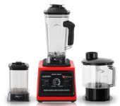 3in 1 Commercial Heavy Duty Blender Set – Red (Free Delivery)