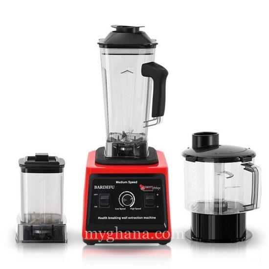 3in 1 Commercial Heavy Duty Blender Set – Red (Free Delivery)