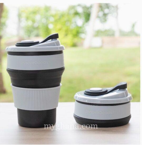 Travel silicone Folding Cup. 500ML