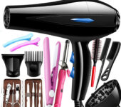 Hand Dryer and Straightener Set 10 in One Box (FREE DELIVERY)