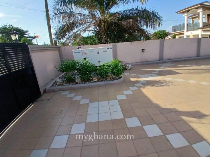 Executive 4bedroom house with 2boys quarters and a standby generator at eas