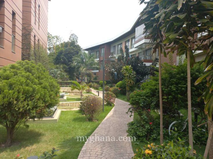 furnished one bedroom apartment to let at Pearl in City, Accra