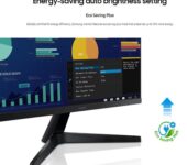 Samsung Mainstream Monitor 24′′ Flat, FHD, IPS Panel