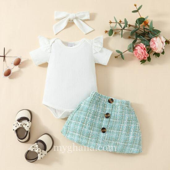 3pcs Girls dress