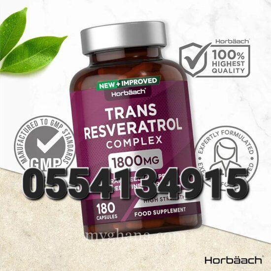 Resveratrol Supplement 1800mg | 180 Capsules | Trans Resveratrol Complex wi