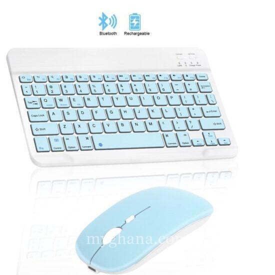 Mini Bluetooth Keyboard And Mouse For iPad, Tablets, Android