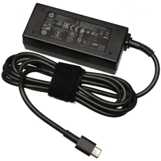 HP 65W USB Type-C AC Laptop Power Adapter Charger