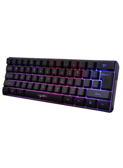 61 Keys USB Wired Gaming Keyboard with C