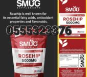 SMUG Supplements Rosehip Tablets 100 High Strength 5000mg Pills