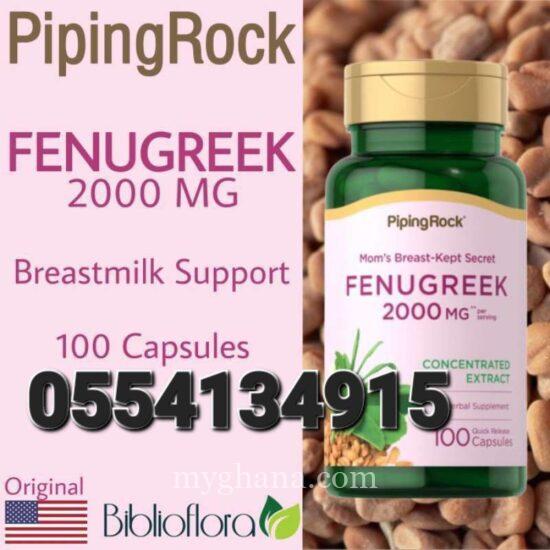 Fenugreek 2000mg 100 Quick Release Capsules