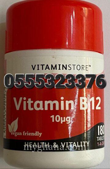 Vitamin Store Vitamin B12 10ug Tablets 180