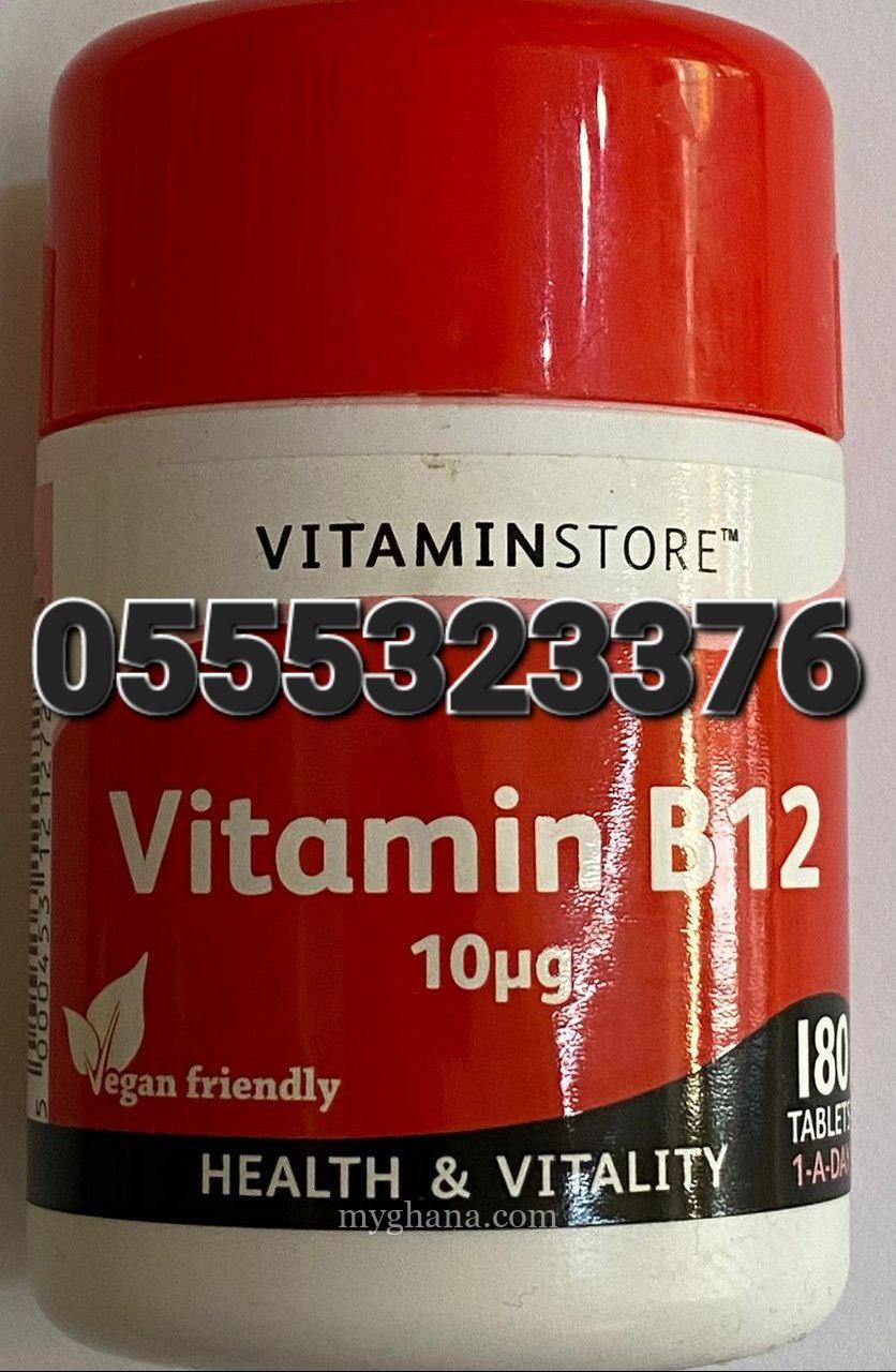 Vitamin Store Vitamin B12 10ug Tablets 180