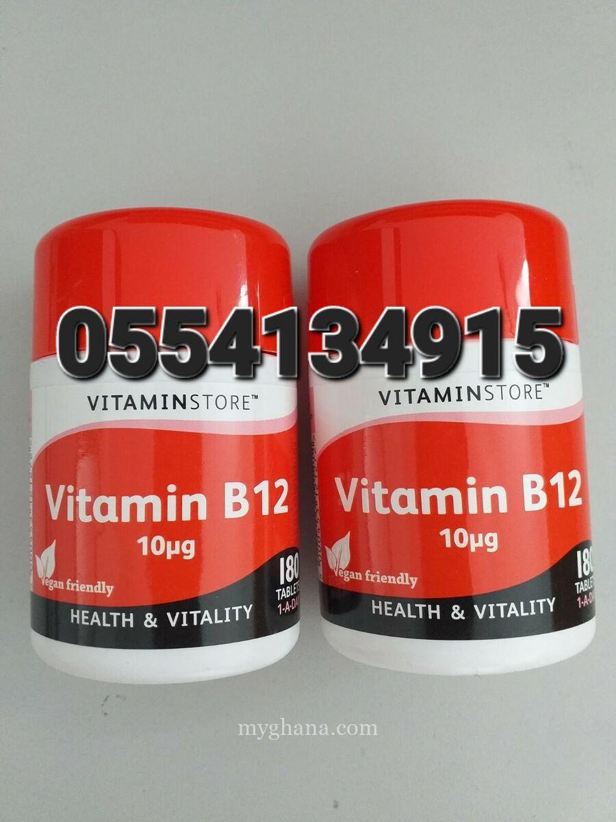 Vitamin Store Vitamin B12 10ug Tablets 180