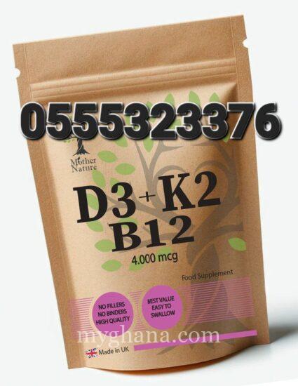 Vitamin D3 K2 B12 4000mcg