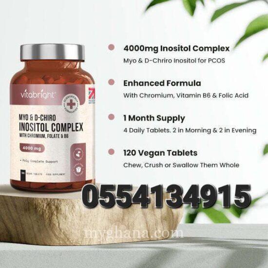 Myo Inositol D Chiro Inositol Hormonal Balance PCOS Supplement