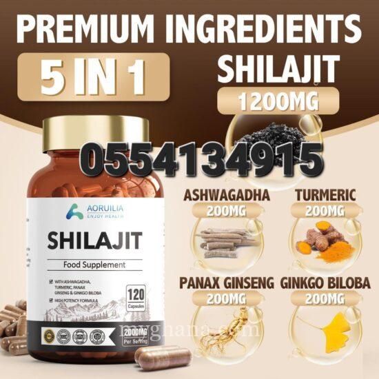 Shilajit Capsules with Ashwagandha High Strength