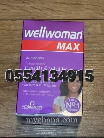Wellwoman Max 33 Nutrients 84 Tablets