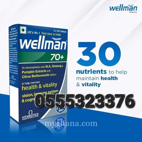 Wellman 70+ Multivitamin Tablet