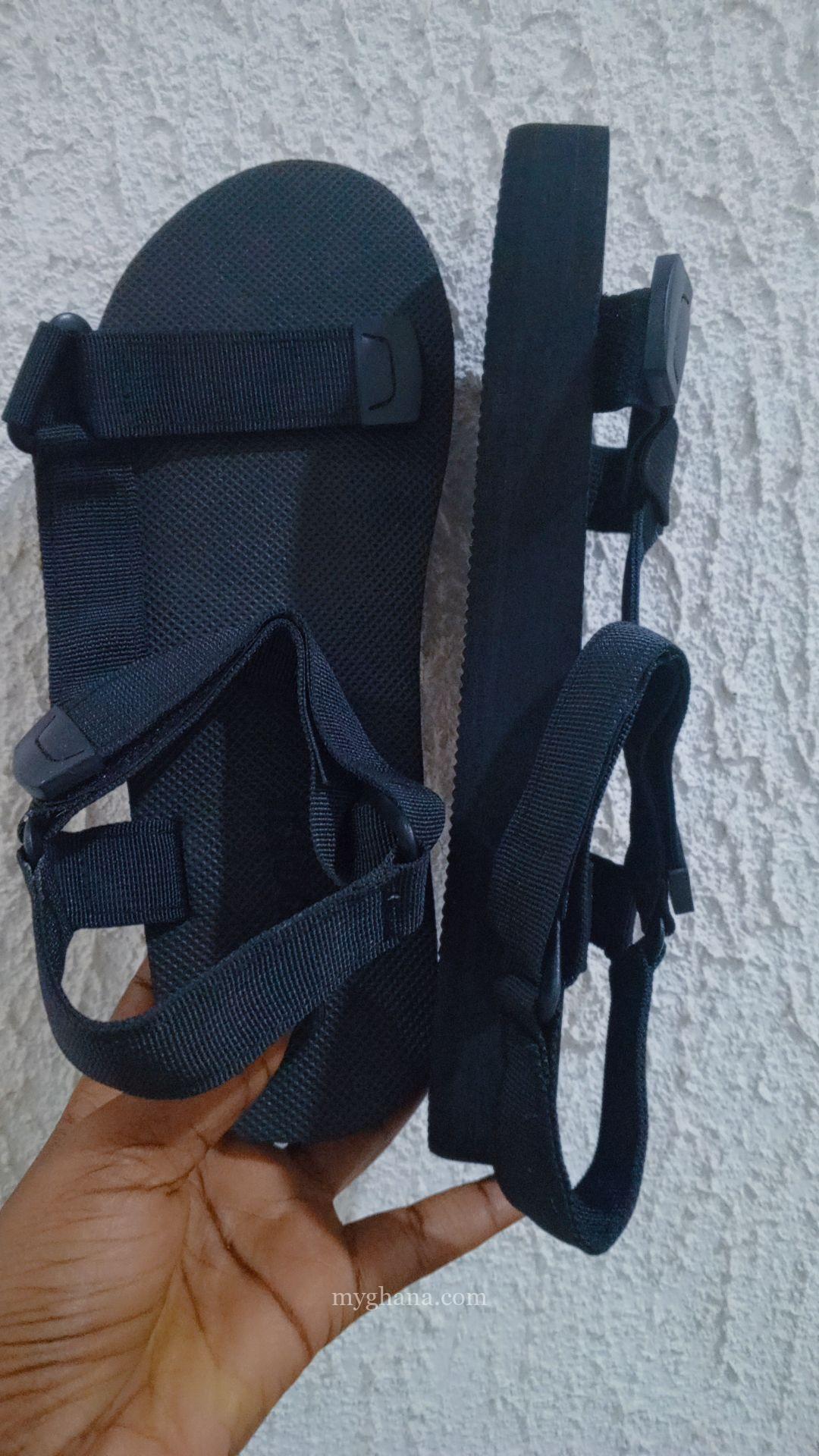 Black sandals