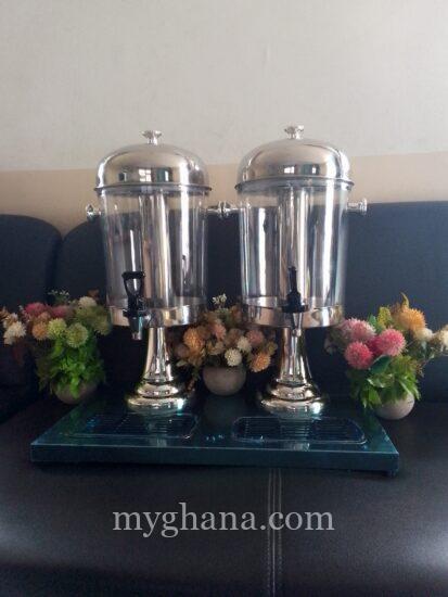 Double Acrylic Juice Dispenser