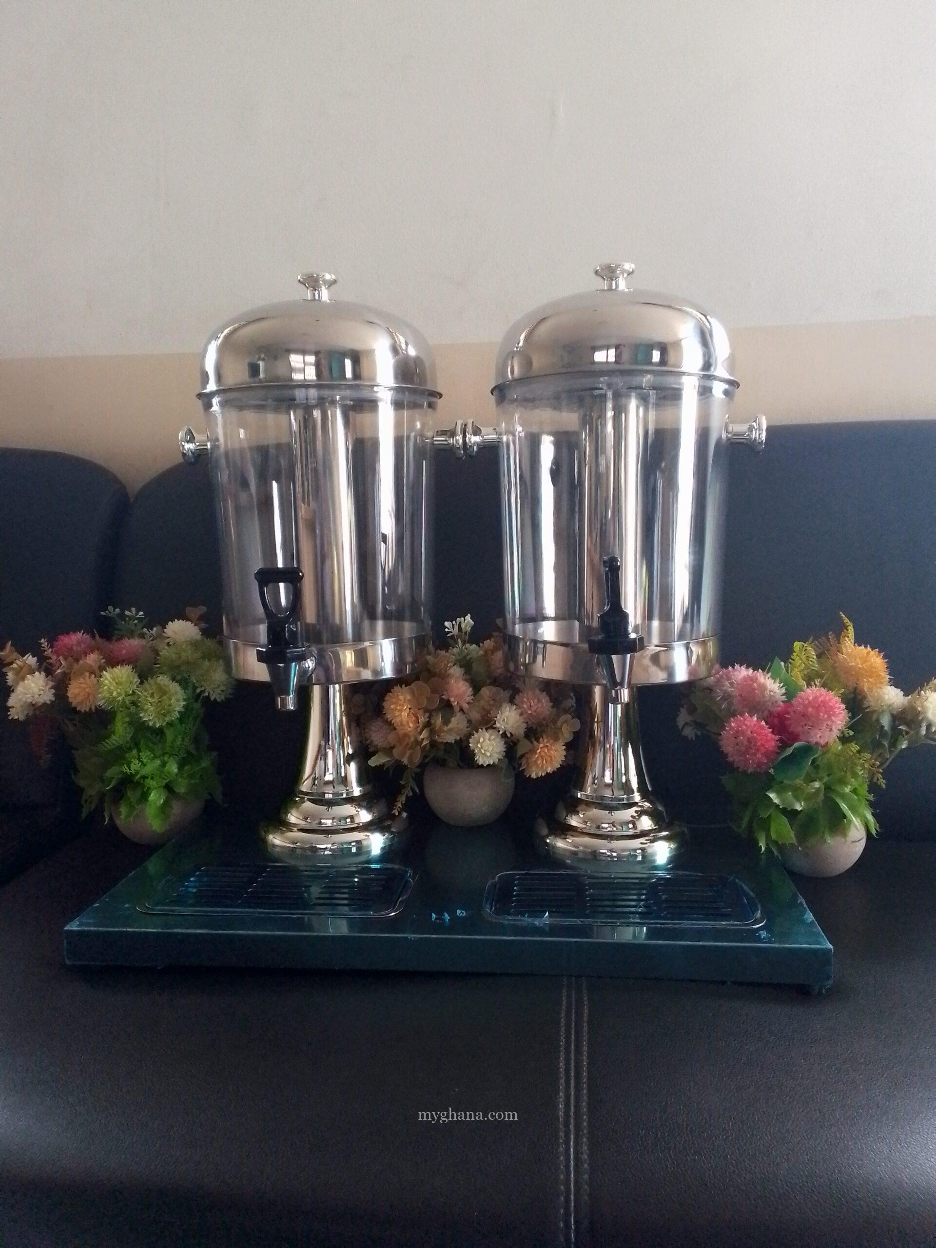 Double Acrylic Juice Dispenser