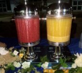 Double Acrylic Juice Dispenser