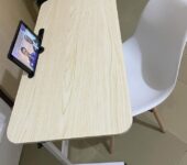 Adjustable laptop study desk